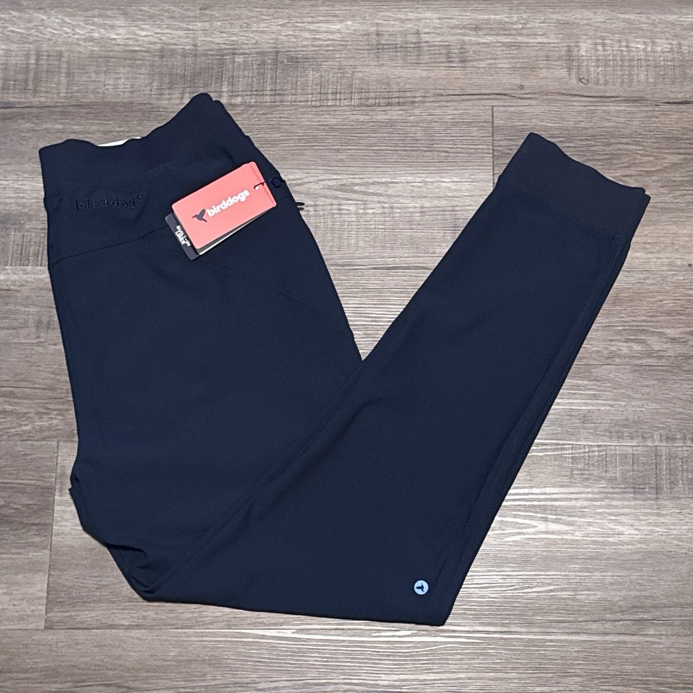 NEW Birddogs Men's Size XL Solid Navy Blue Jogger Pants $118 With Liner 32x30